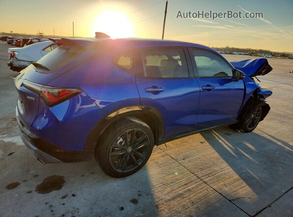 3HDSA1H71SM707412 2025 ACURA ADX Синий Задняя правая четверть