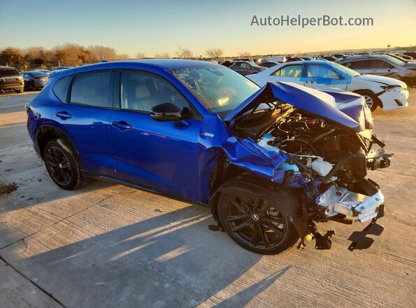 3HDSA1H71SM707412 2025 ACURA ADX Синий Передняя правая четверть