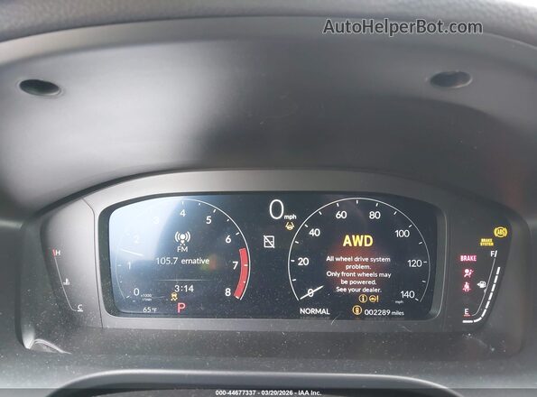 3HDSA2H35SM713622 2025 ACURA ADX Blue Vista de los asientos traseros