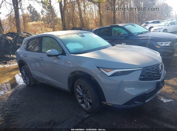 3HDSA2H52SM710873 2025 ACURA ADX Gray Вид задньої частини салону