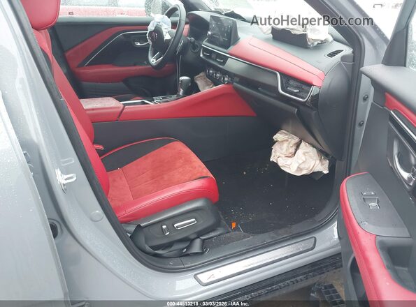 3HDSA2H59SM713236 2025 ACURA ADX Gray Widok wnętrza z przodu