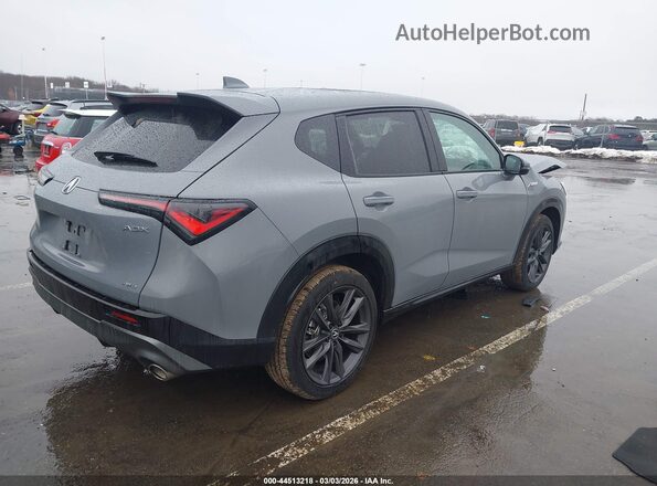 3HDSA2H59SM713236 2025 ACURA ADX Gray Tył prawy
