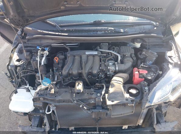 3HGGK5H0XJM728418 2018 HONDA FIT Black Widok z tyłu