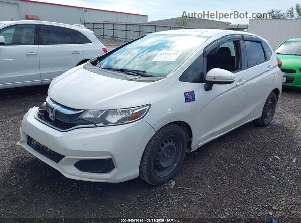 3HGGK5H41KM712595 2019 HONDA FIT Белый Передняя левая четверть