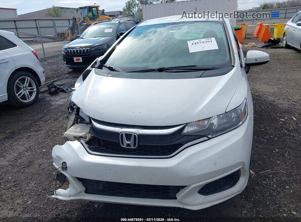3HGGK5H41KM712595 2019 HONDA FIT Белый Вид щитка приборов