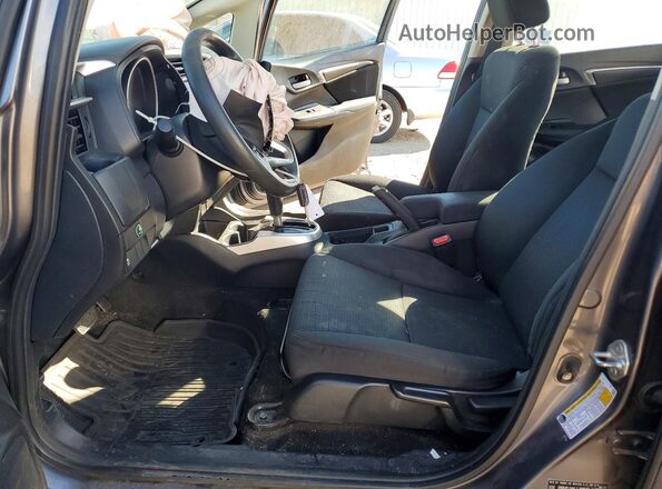 3HGGK5H43KM720035 2019 HONDA FIT Charcoal Widok wnętrza z przodu