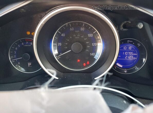 3HGGK5H43KM720035 2019 HONDA FIT Charcoal Widok zestawu wskaźników