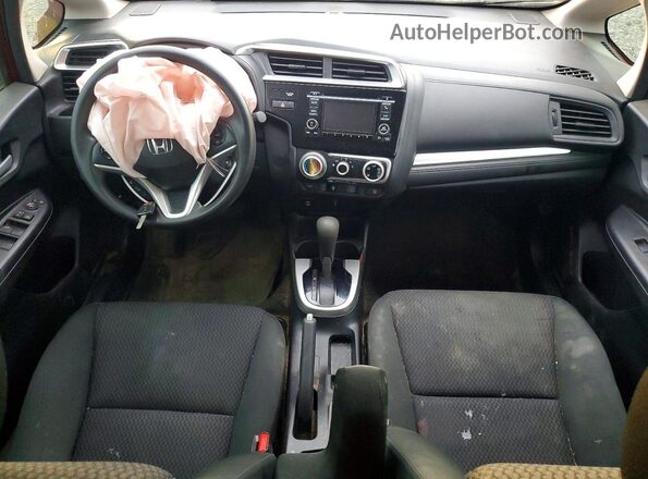 3HGGK5H46LM706356 2020 HONDA FIT Красный Вид панели приборов