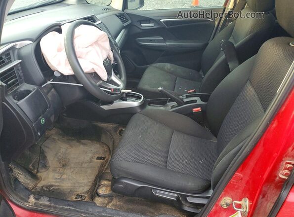 3HGGK5H46LM706356 2020 HONDA FIT Красный Вид салона спереди