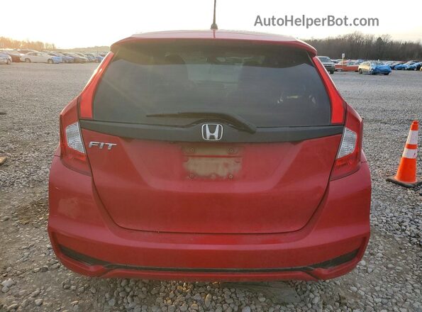 3HGGK5H46LM706356 2020 HONDA FIT Красный Вид сзади