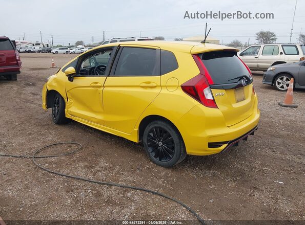 3HGGK5H64JM732940 2018 HONDA FIT Желтый Задняя левая четверть