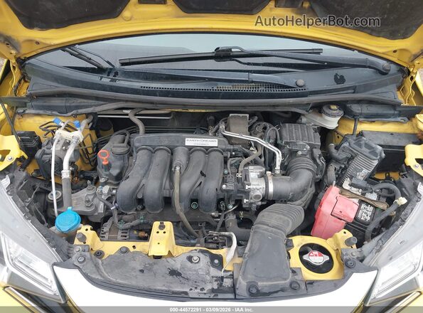 3HGGK5H64JM732940 2018 HONDA FIT Желтый Вид сзади