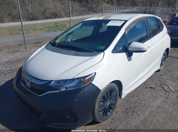 3HGGK5H66JM721017 2018 HONDA FIT Белый Передняя левая четверть