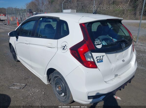 3HGGK5H66JM721017 2018 HONDA FIT Белый Задняя левая четверть
