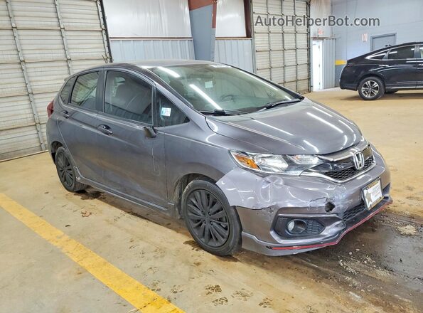 3HGGK5H66JM727285 2018 HONDA FIT Silver Przód prawy