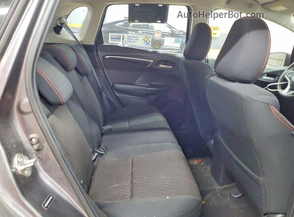 3HGGK5H66JM727285 2018 HONDA FIT Silver Widok tylnych siedzeń