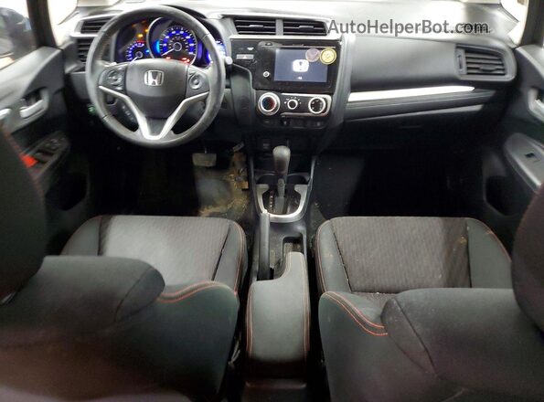 3HGGK5H66JM727285 2018 HONDA FIT Silver Widok deski rozdzielczej