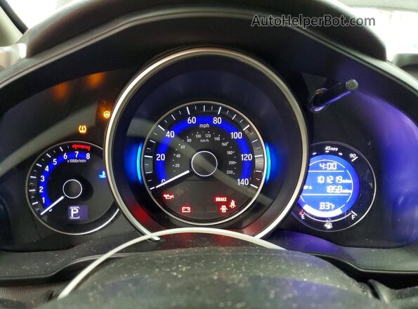 3HGGK5H66JM727285 2018 HONDA FIT Silver Widok zestawu wskaźników