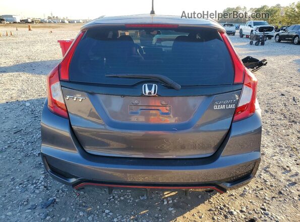 3HGGK5H67LM718985 2020 HONDA FIT Gray Widok z tyłu