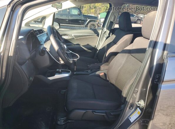 3HGGK5H67LM718985 2020 HONDA FIT Gray Widok wnętrza z przodu