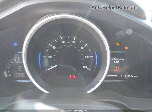 3HGGK5H80KM731836 2019 HONDA FIT White Vista de los asientos traseros