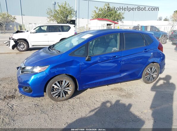 3HGGK5H81KM753313 2019 HONDA FIT Blue 