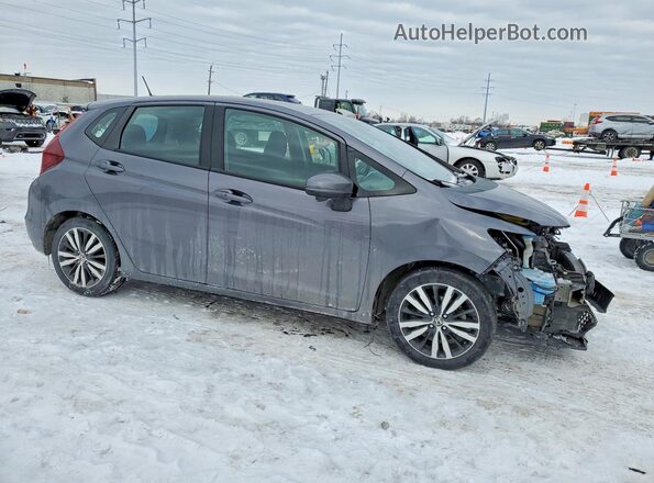 3HGGK5H87KM704374 2019 HONDA FIT Gray 