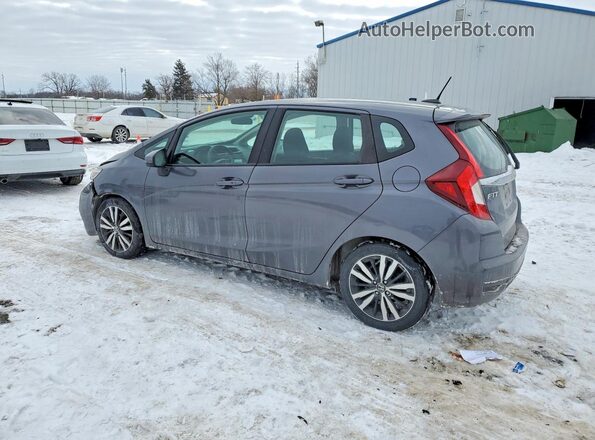3HGGK5H87KM704374 2019 HONDA FIT Gray 
