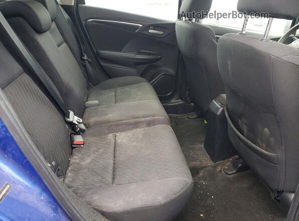 3HGGK5H89KM701203 2019 HONDA FIT Blue Հետևի նստատեղերի տեսք