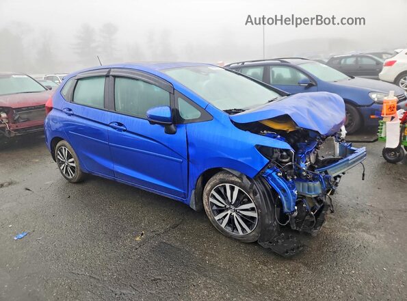 3HGGK5H8XKM715319 2019 HONDA FIT Синий 