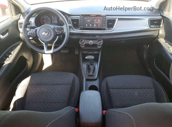 3KPA24AB1KE157620 2019 KIA RIO Red 
