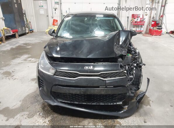 3KPA24AB2JE050722 2018 KIA RIO Черный Вид щитка приборов