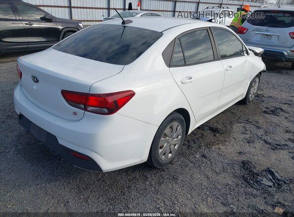 3KPA24AB2KE181733 2019 KIA RIO White Задня права чверть