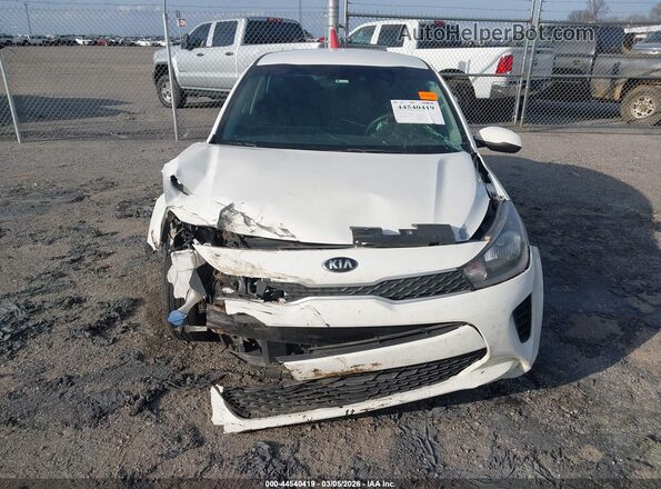3KPA24AB2KE181733 2019 KIA RIO White Вид щитка приладів