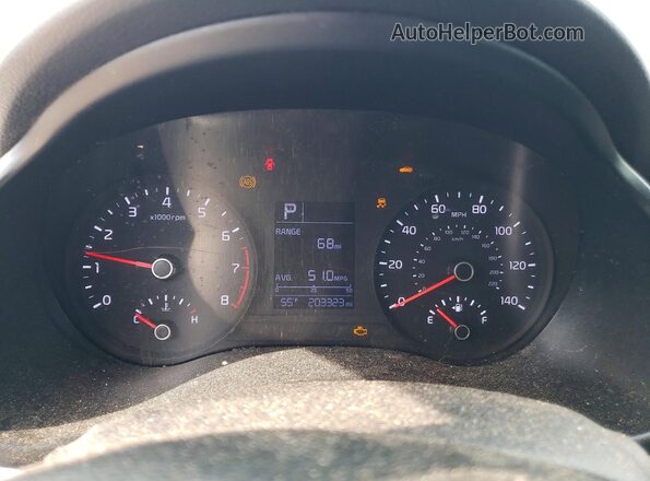 3KPA24AB3KE201326 2019 KIA RIO Серебряный 