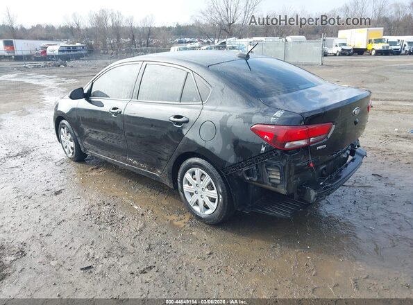 3KPA24AD0ME365055 2021 KIA RIO Черный Задняя левая четверть