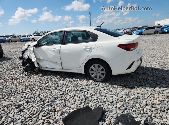3KPA24AD0ME374564 2021 KIA RIO White Задня ліва чверть