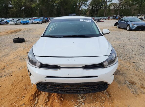 3KPA24AD0ME380350 2021 KIA RIO White Դիմացի տեսք