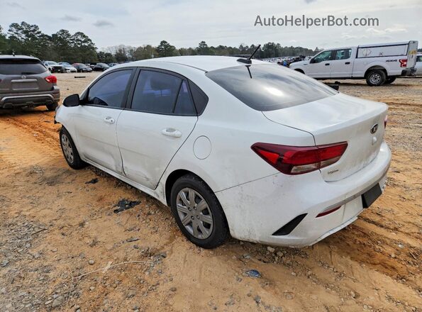 3KPA24AD0ME380350 2021 KIA RIO White Հետևի ձախ