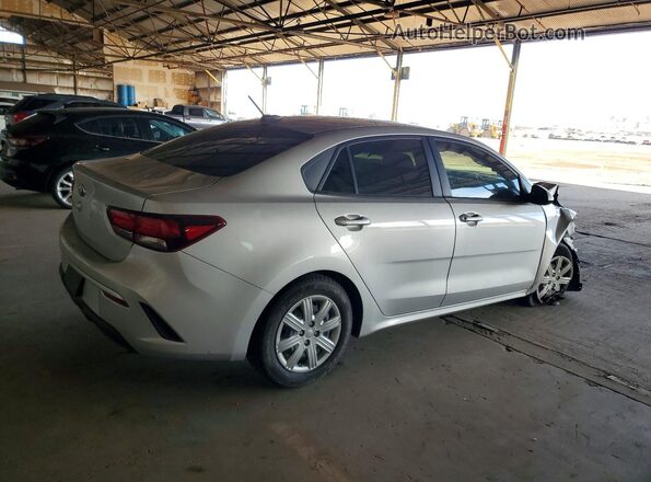 3KPA24AD0ME382342 2021 KIA RIO Silver Tył prawy