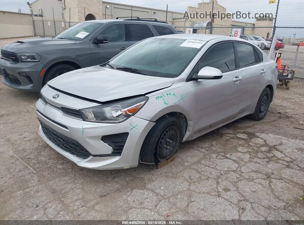3KPA24AD0ME403674 2021 KIA RIO Silver 