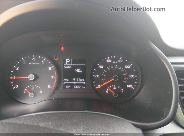 3KPA24AD1ME403232 2021 KIA RIO Black Widok tylnych siedzeń