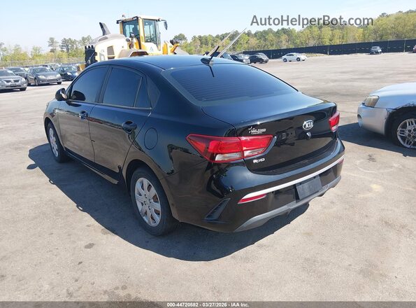 3KPA24AD1ME403232 2021 KIA RIO Black Tył lewy