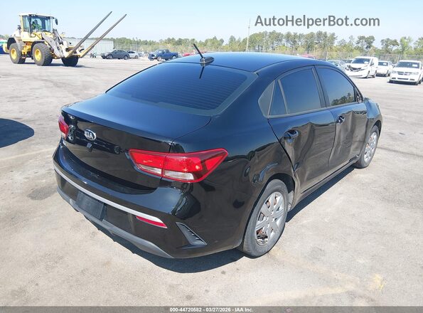 3KPA24AD1ME403232 2021 KIA RIO Black Tył prawy
