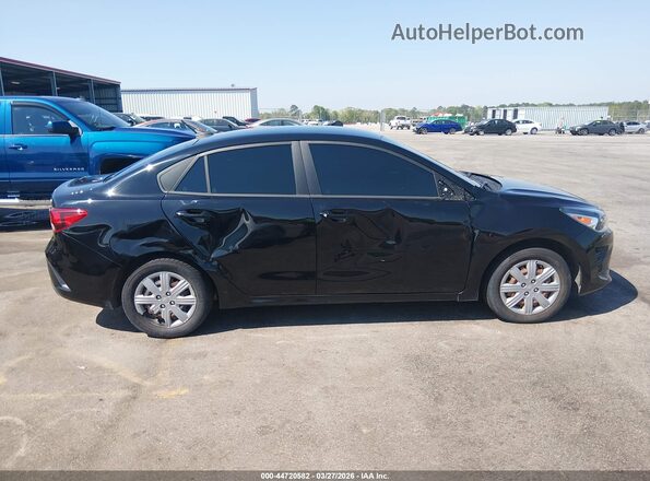 3KPA24AD1ME403232 2021 KIA RIO Black Widok wnętrza z tyłu
