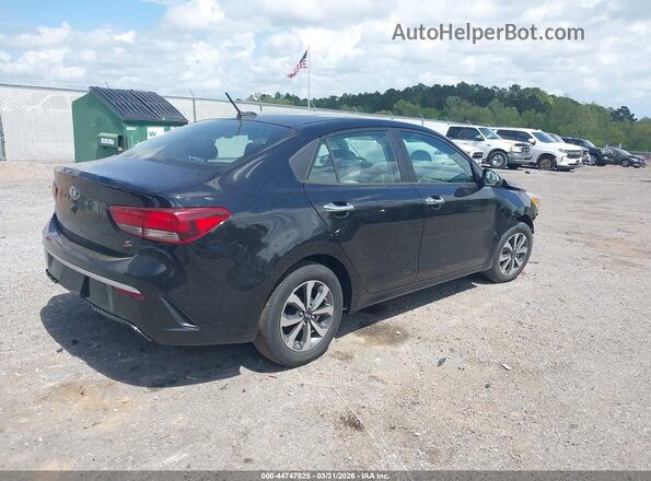 3KPA24AD1ME414344 2021 KIA RIO Black Rear right