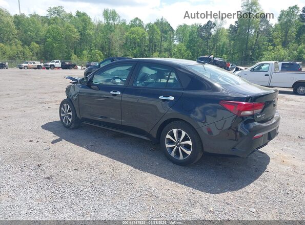 3KPA24AD1ME414344 2021 KIA RIO Black Rear left