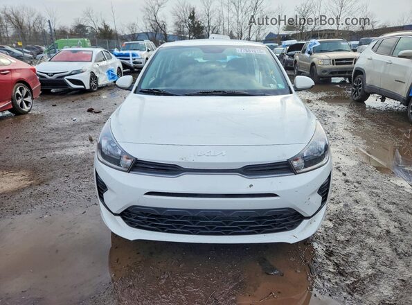 3KPA24AD1NE434594 2022 KIA RIO White Դիմացի տեսք