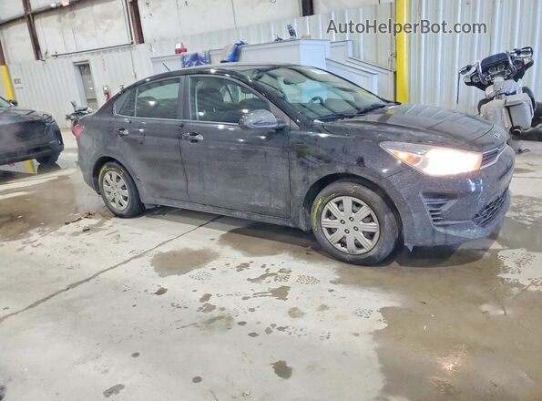 3KPA24AD2ME378356 2021 KIA RIO Black Front right