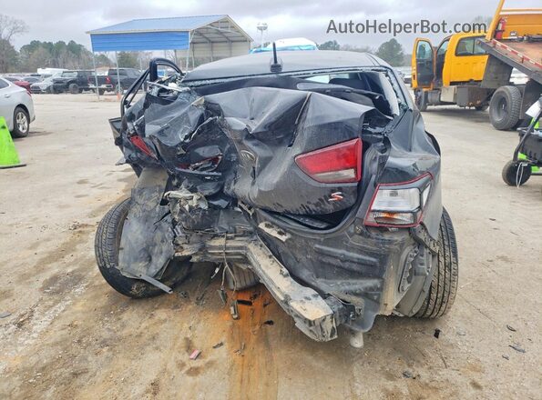 3KPA24AD2ME400596 2021 KIA RIO Black Widok z tyłu